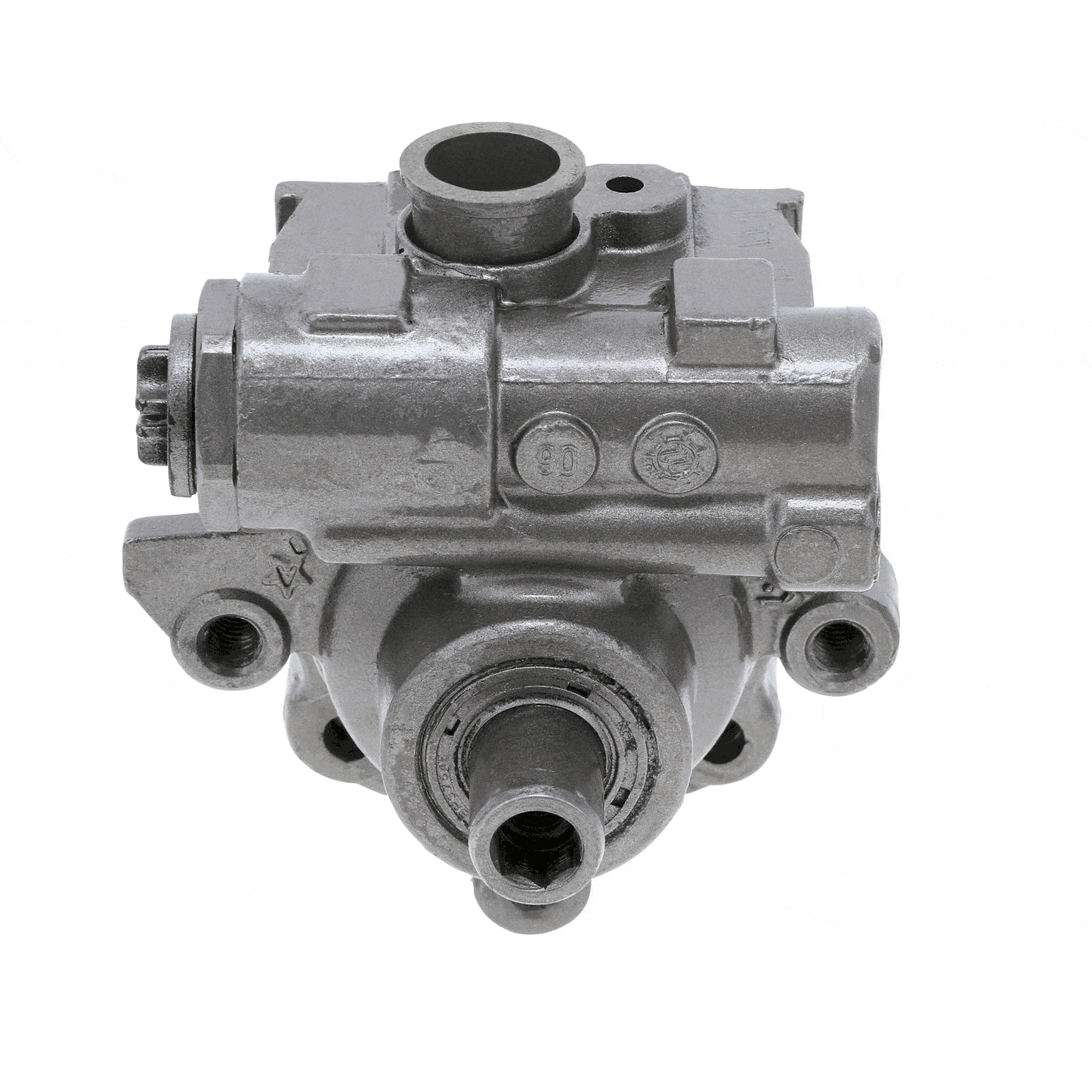 Power Steering Pump - MAVAL - Hydraulic Power - Remanufactured - 96666M